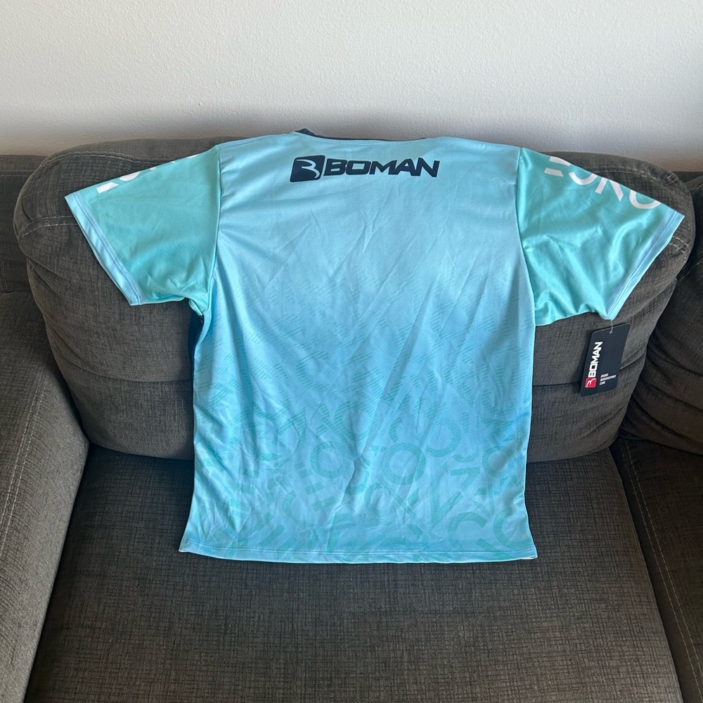 Boman Authentic Once Caldas Colombia Blue Soccer Futbol 2024 Jersey Men’s Sz: M - Picture 8 of 8